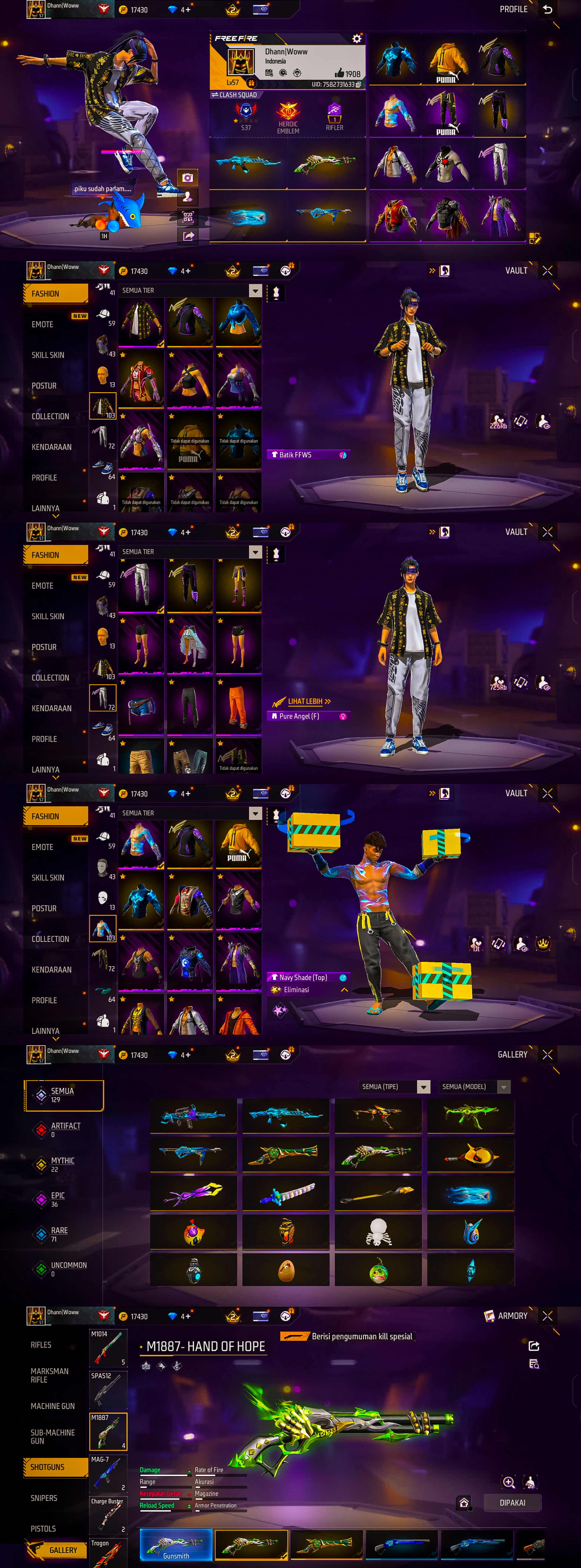 STOK ADMIN ✅